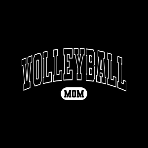 Varsity Font Volleyball Mom SVG Volleyball SVG