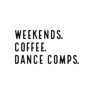 Weekends Coffee Dance Comp SVG Dance SVG