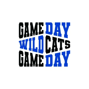 Wildcats Gameday SVG, Wildcats SVG Design Football SVG